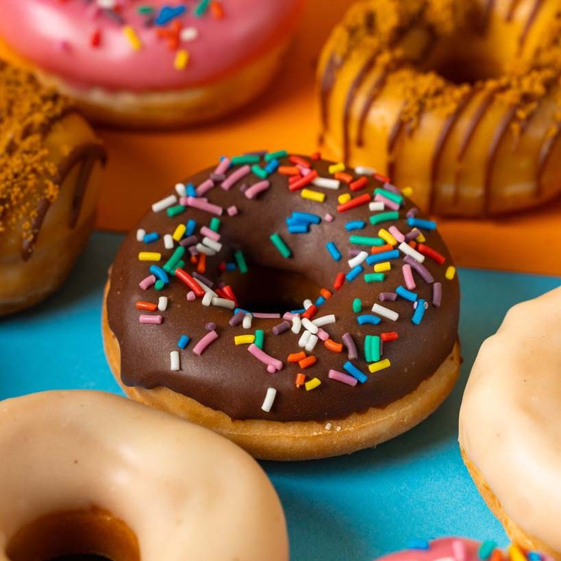 "Classic Rings" boîte cadeau mini donut (VG)