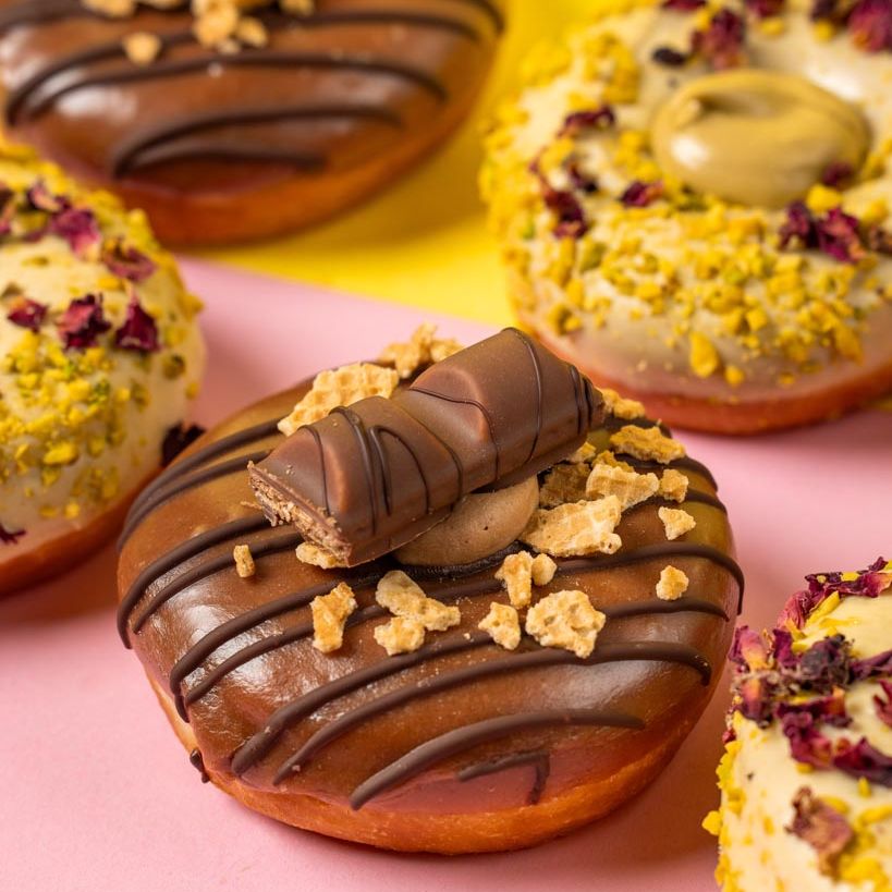 "Chocolate-Pistacho" caja regalo donut