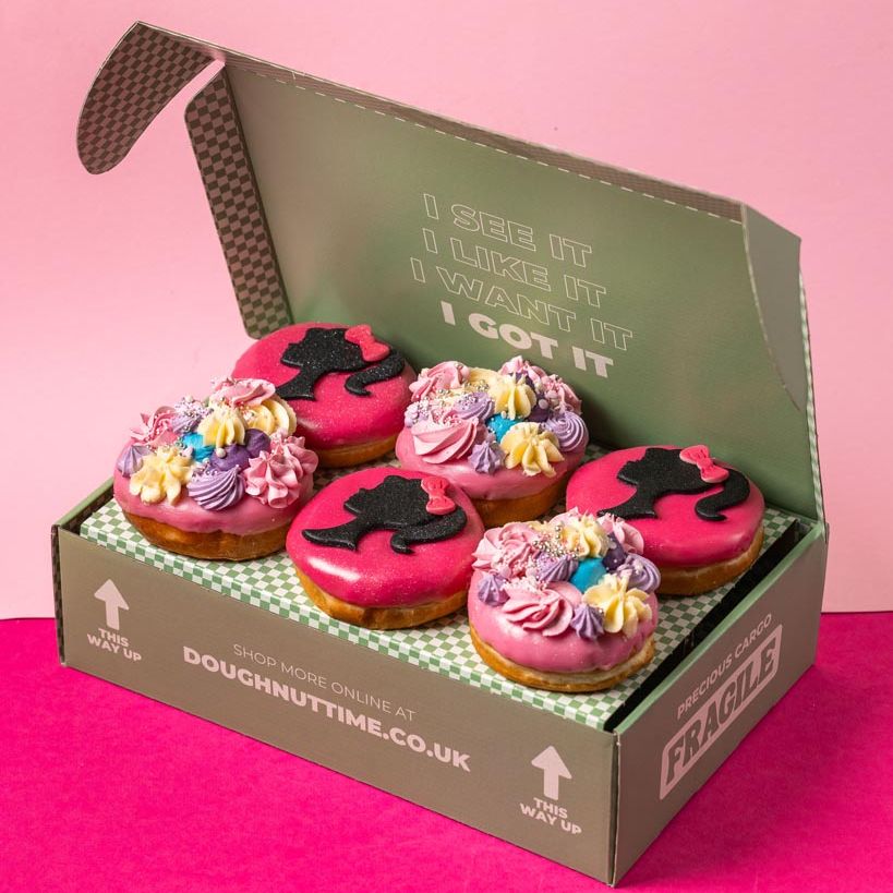 "Barbie Special" Donut Geschenkbox (vegan)