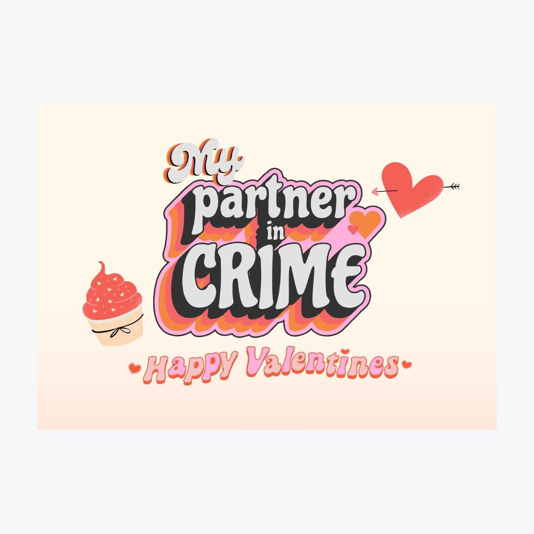 Karte "Partner in Crime"