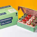 Weihnachten Partybox XL - 60 Mini-Donuts