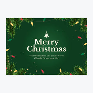 Mapa "Feliz Navidad"