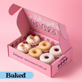 "Baked Afternoon Tea" glutenfreundliche Kuchen-Donut Geschenkbox