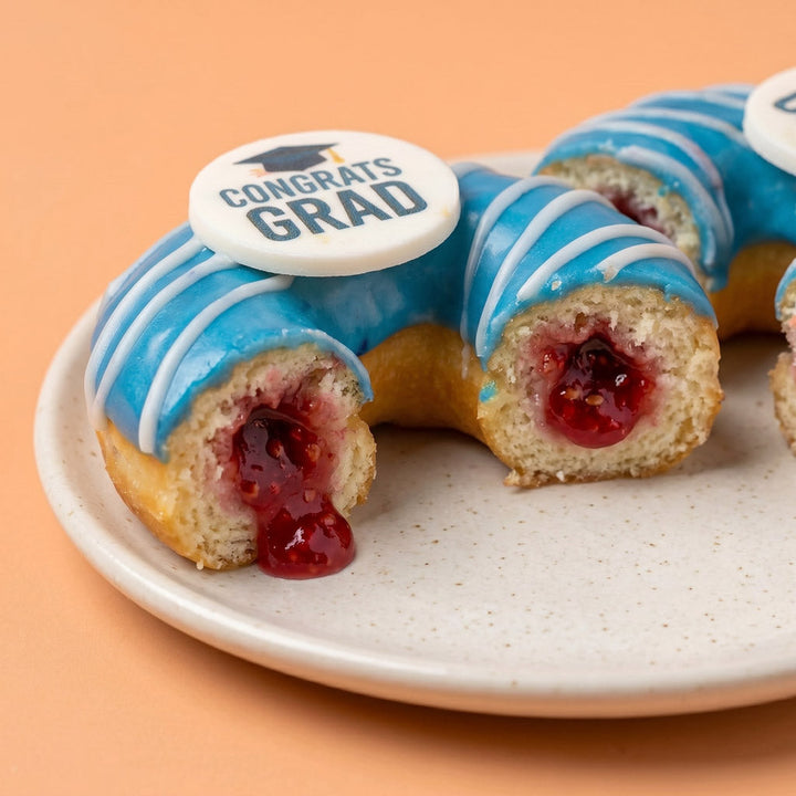 Graduation vegan doughnut gift box