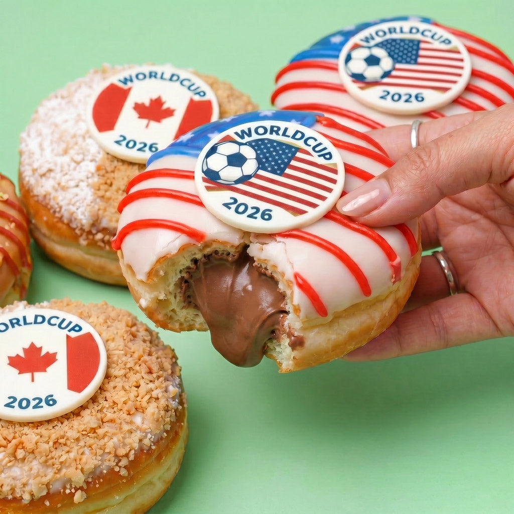 America Special World Cup 26 doughnut gift box