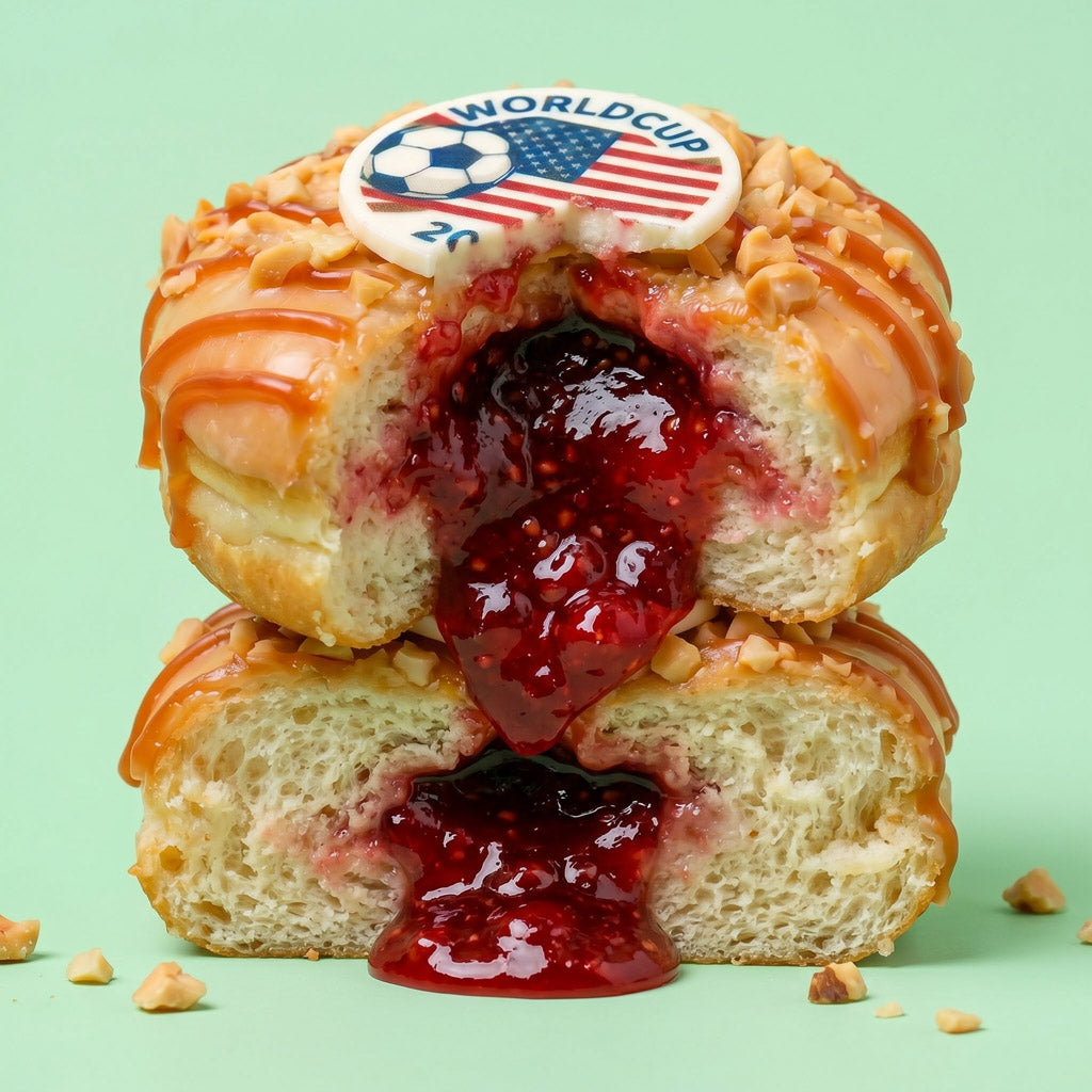 America Special World Cup 26 doughnut gift box