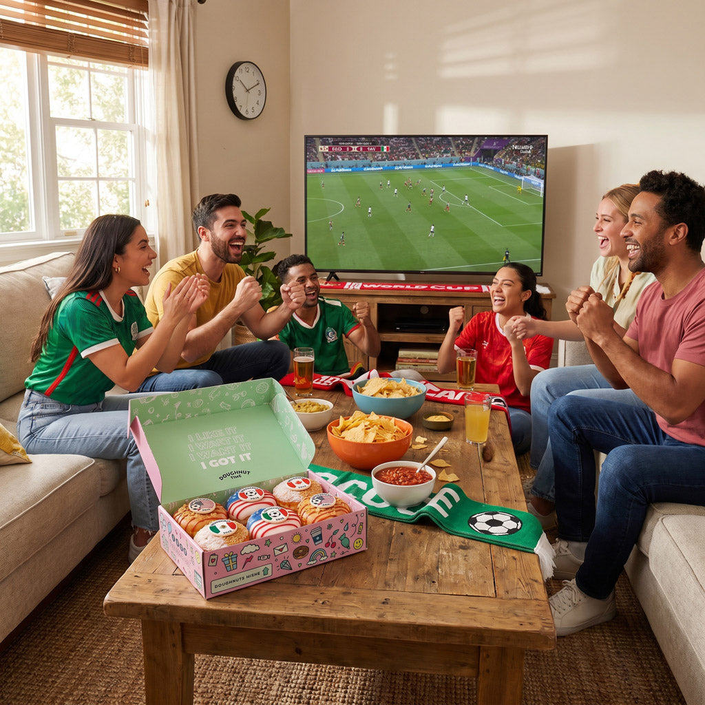 America Special World Cup 26 doughnut gift box
