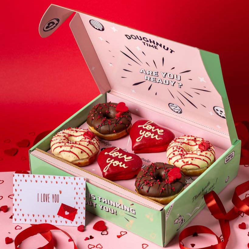 "Valentine's Special" donut gift box