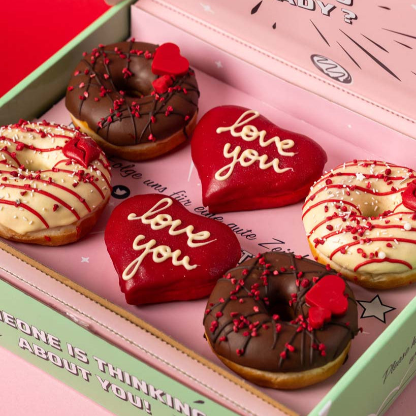 "Valentine's Special" donut gift box