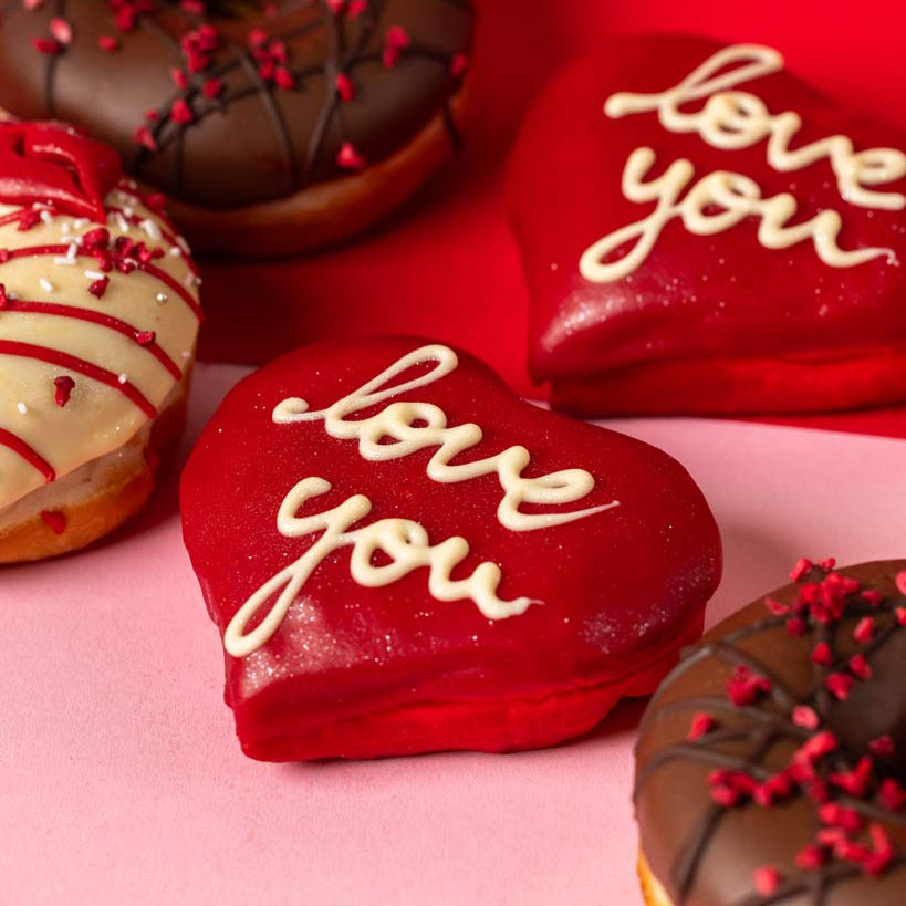 "Valentine's Special" donut gift box