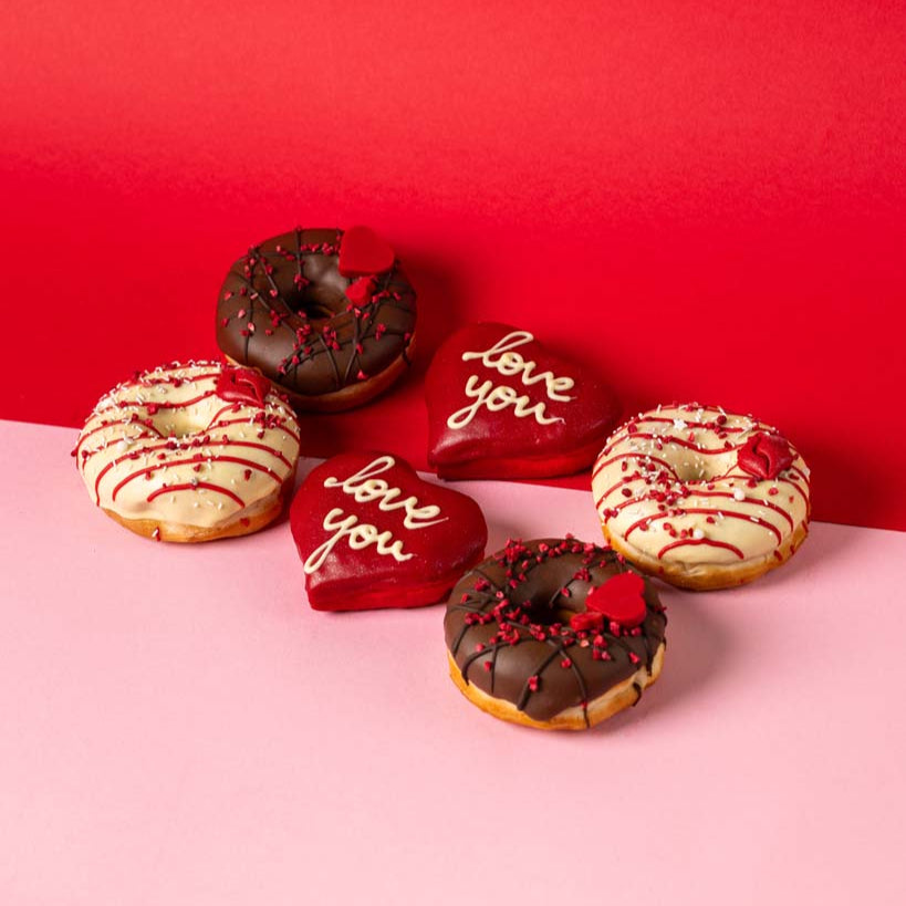 "Valentine's Special" donut gift box