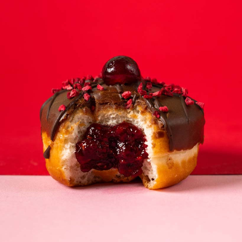 "Caja regalo mini donuts "Especial San Valentín