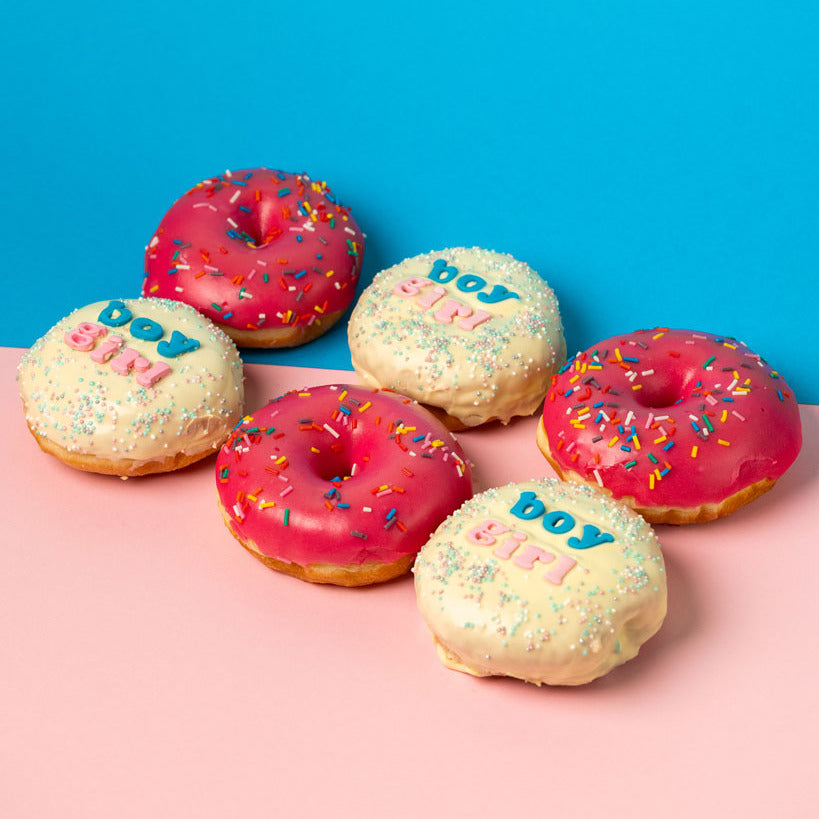 Caja de regalo Donut de Revelación de Sexo (vegano)