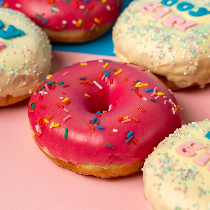 Caja de regalo Donut de Revelación de Sexo (vegano)