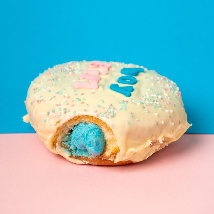 Caja de regalo Donut de Revelación de Sexo (vegano)