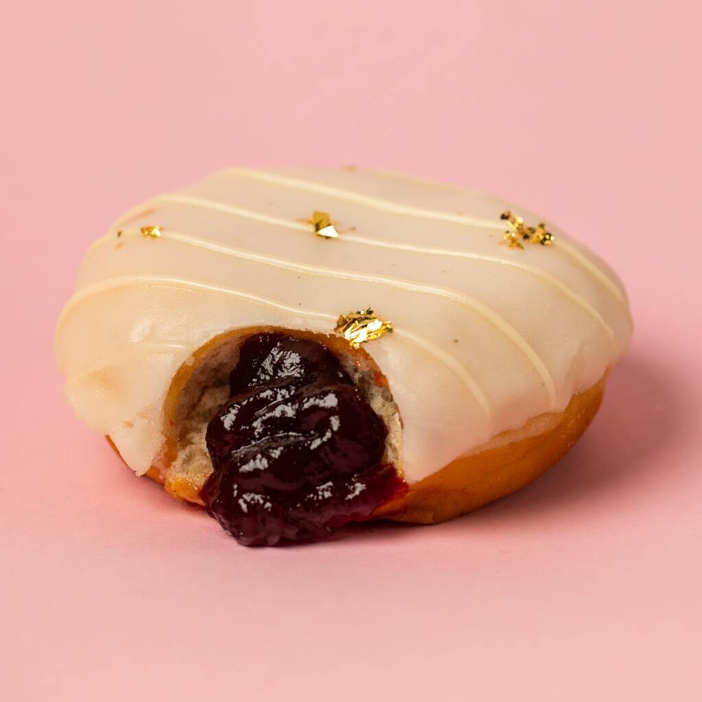 Halloween Office Box XL - 60 mini donuts con logotipo (VG)