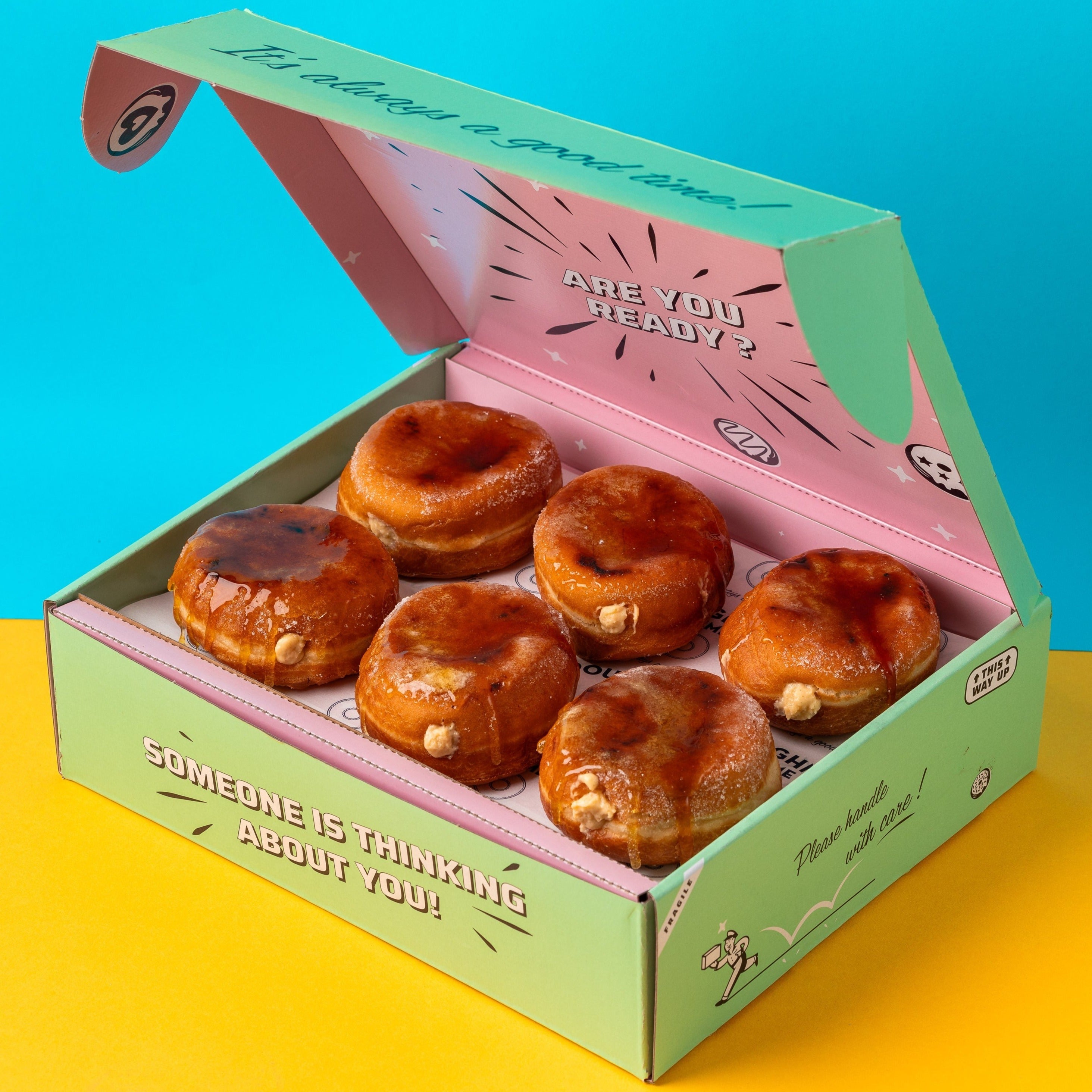 Partyservice - Vegane Donut Geschenkbox