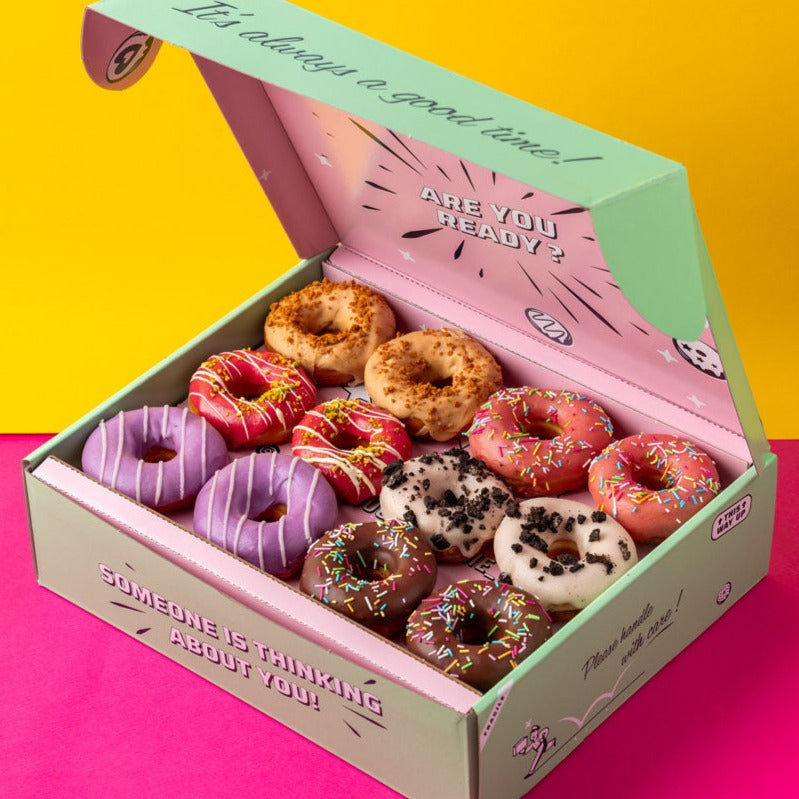 Mini-Donut Geschenkbox