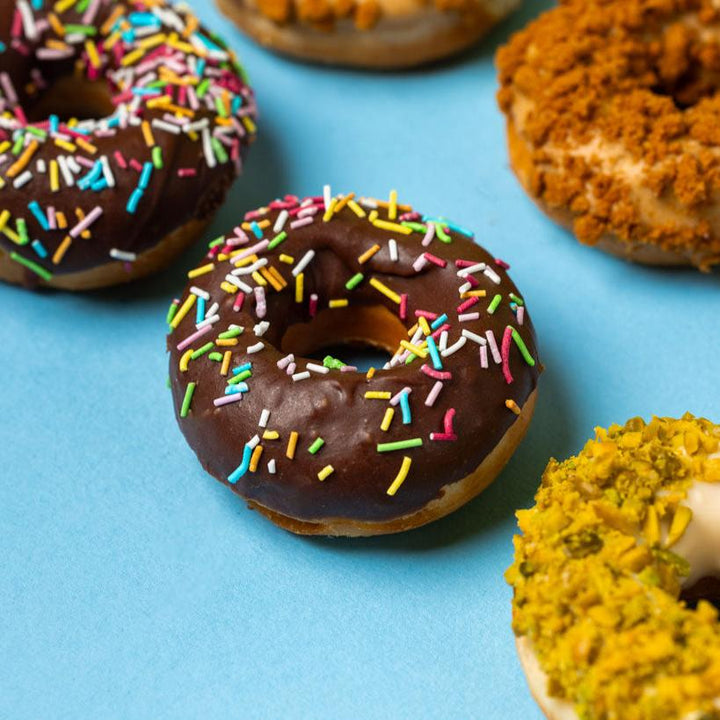 “Coffee Break” coffret cadeau de mini donuts (VG)