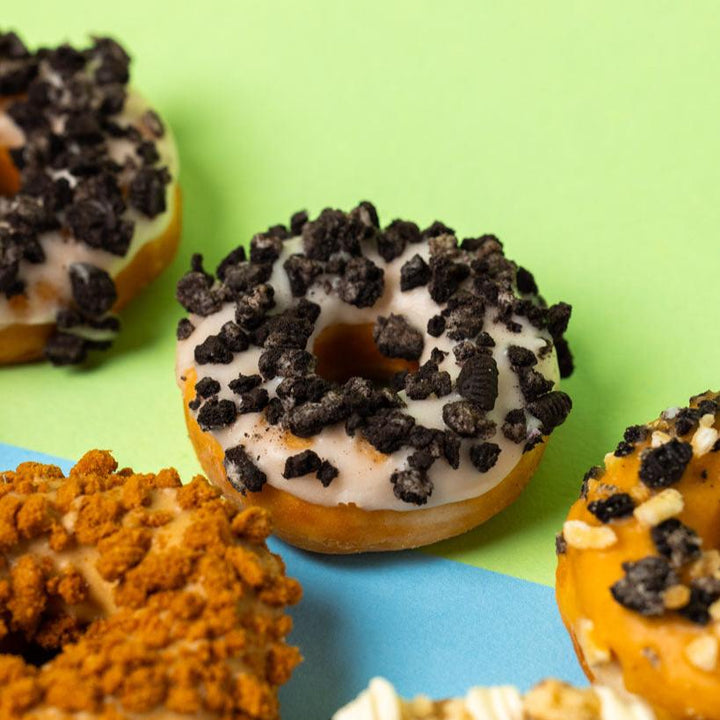 “Coffee Break” coffret cadeau de mini donuts (VG)