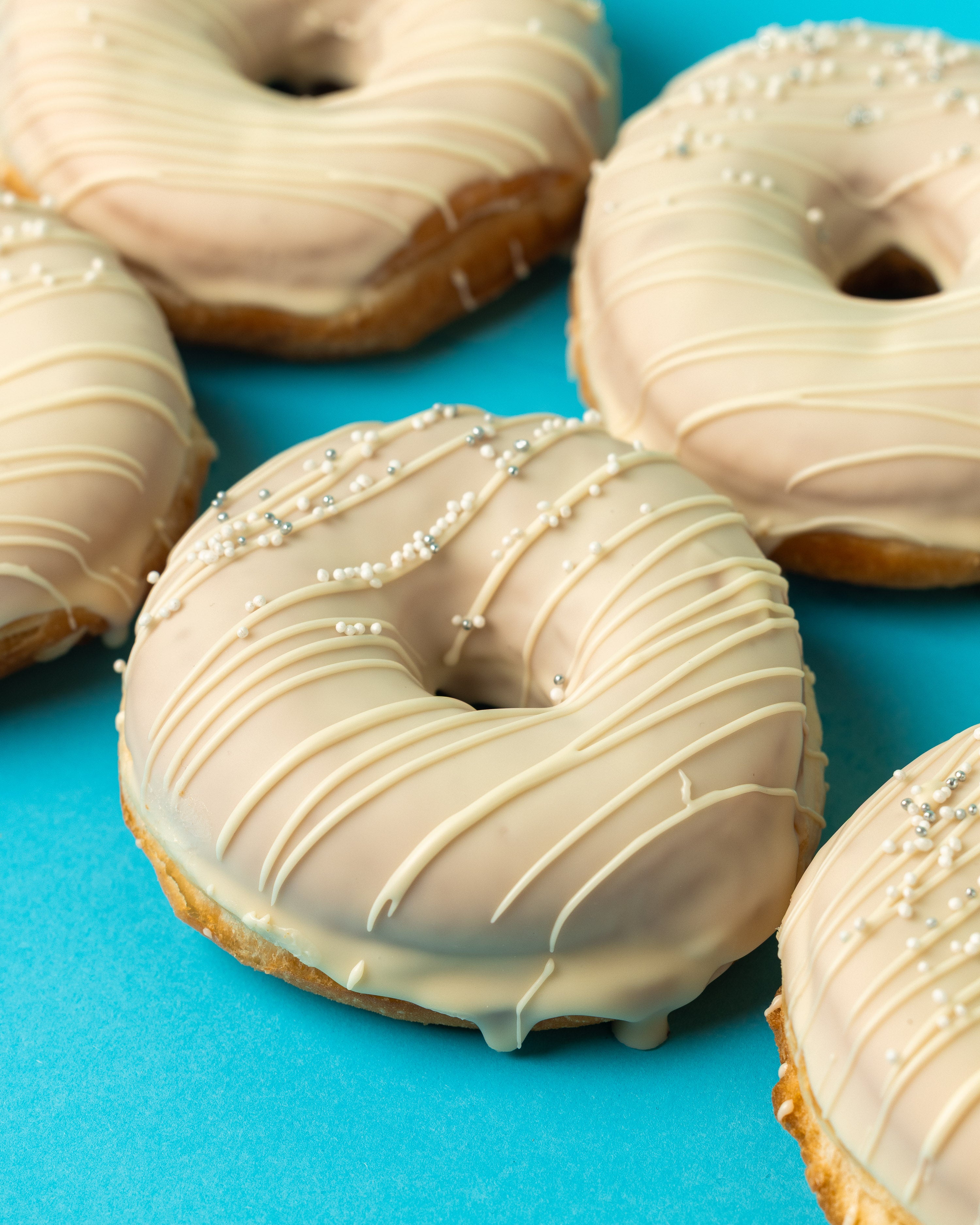 "Something White" Hochzeits-Donut Geschenkbox (VG)