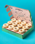 Hochzeit Mini-Donut Geschenkbox (vegan)