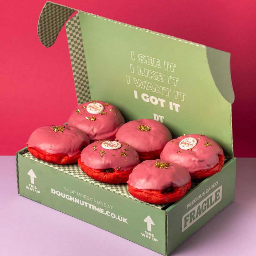 “Velvet Valentine” confezione regalo donut (VG)