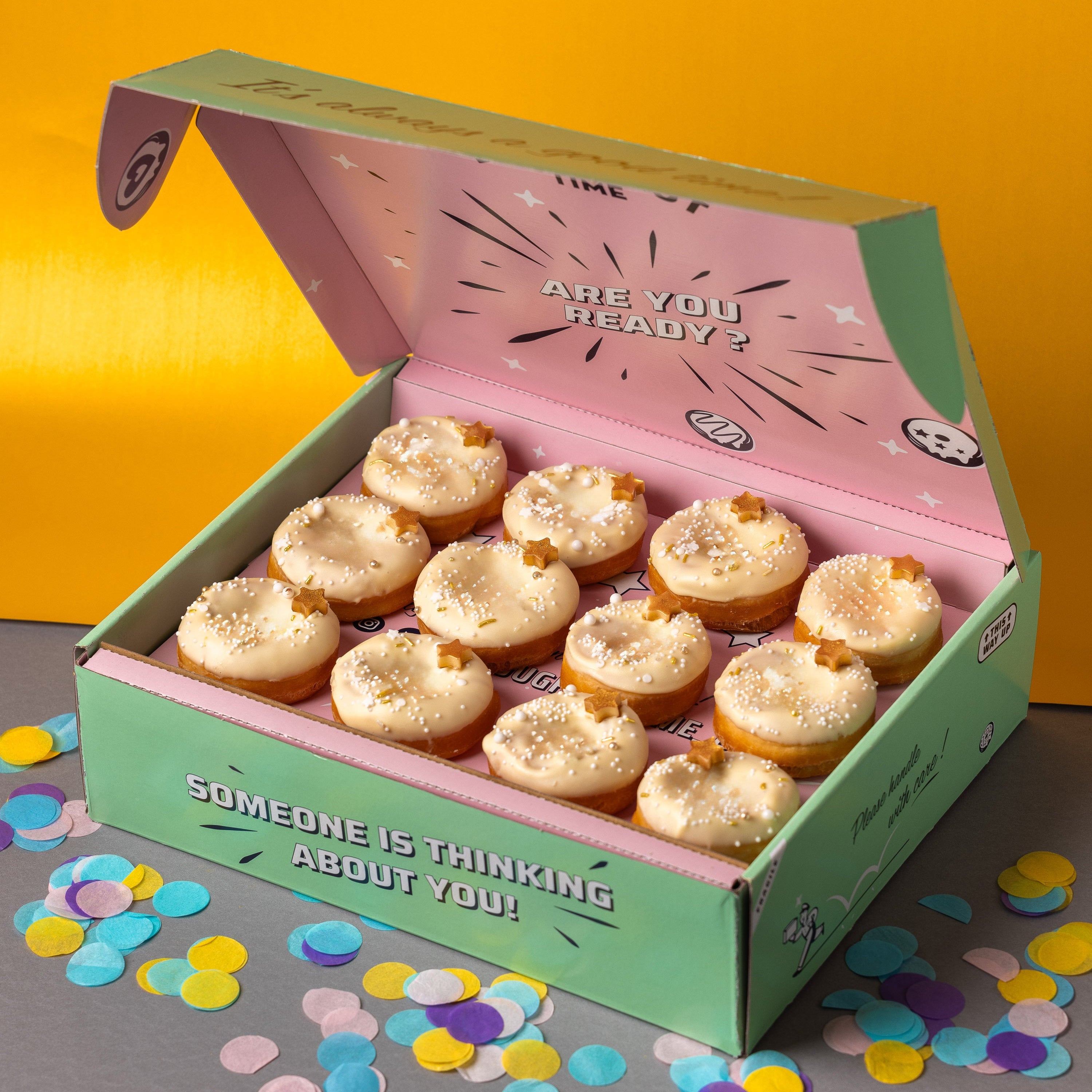 Silvester Mini-Donut Partybox (VG)