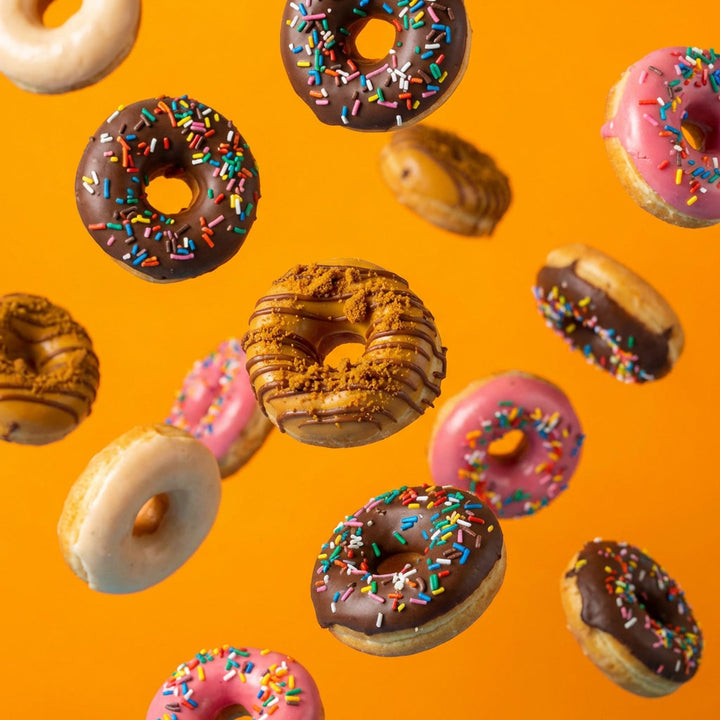 "Classic Rings" Mini-Donut Geschenkbox (VG)