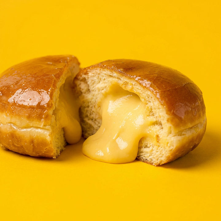 Confezione regalo di ciambella alla crema brûlée (VG)