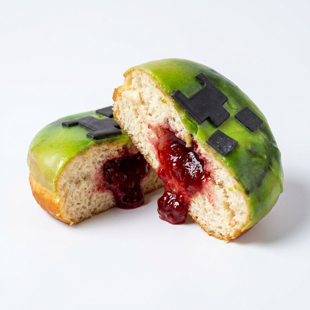 "Minecraft Special" Donut Geschenkbox (vegan)