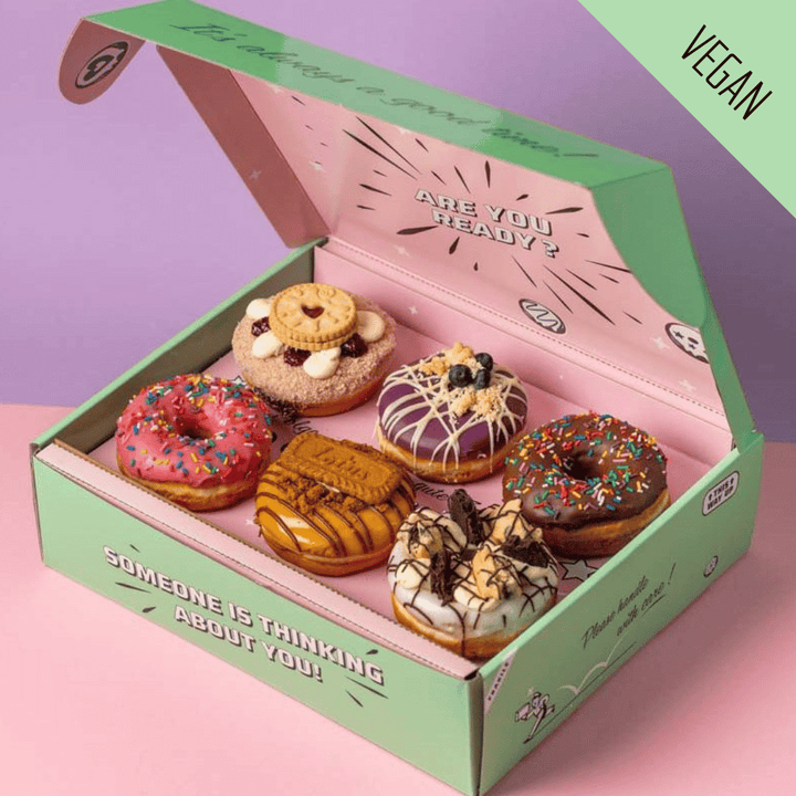 "Vegan Selection" donut gift box (VG)