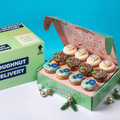Weihnachten Officebox XL - 60 Mini-Donuts mit Logo