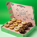 "Choccy Squad" glutenarme Mini Kuchen-Donut Geschenkbox