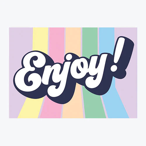Card "Enjoy"