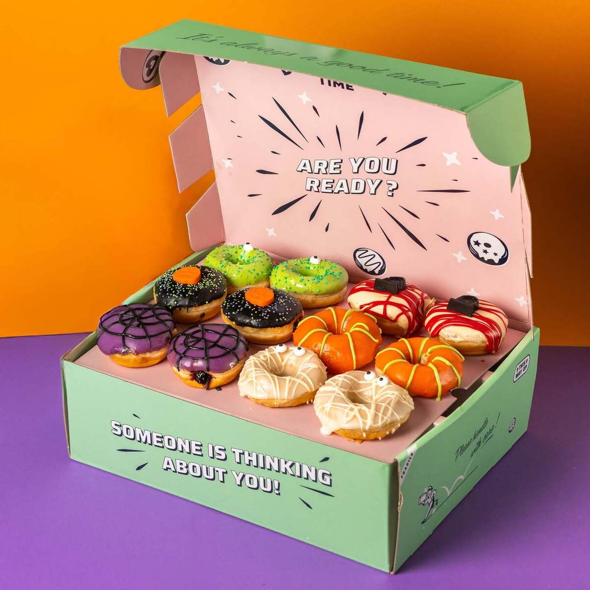 Halloween mini doughnut gift box (VG)