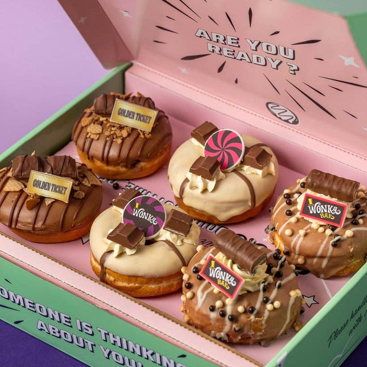 "Confezione regalo di ciambelle "Willy Wonka Special