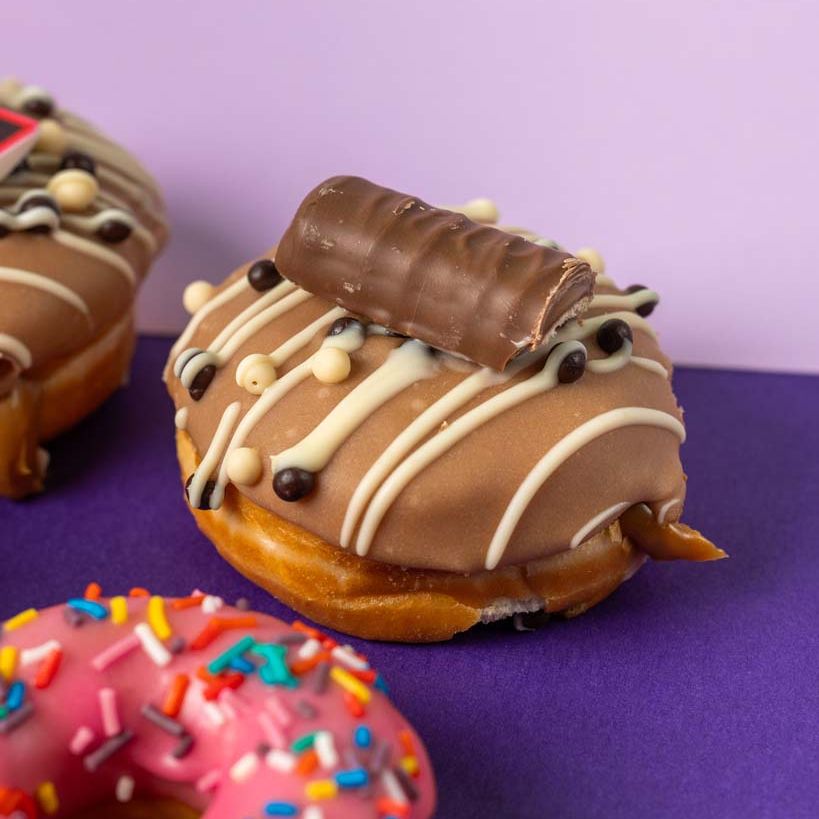 "Caja regalo mini donuts "Los favoritos de Wonka