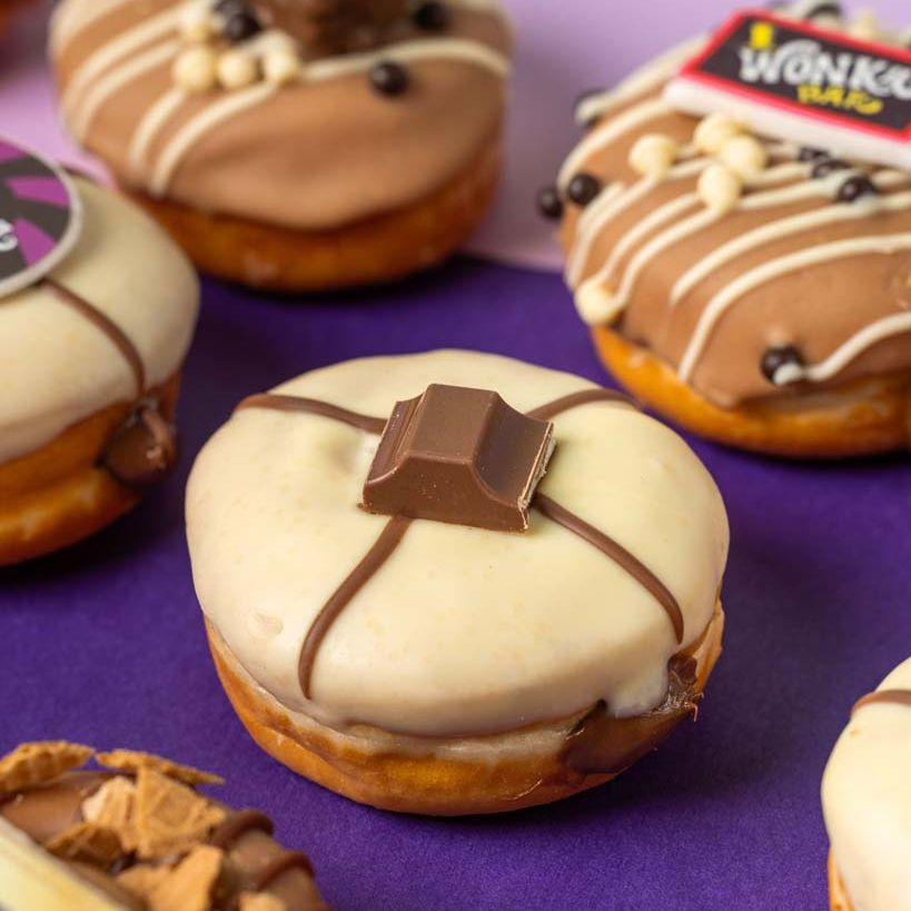Caja de regalo Mini-Donut "Willy Wonka"