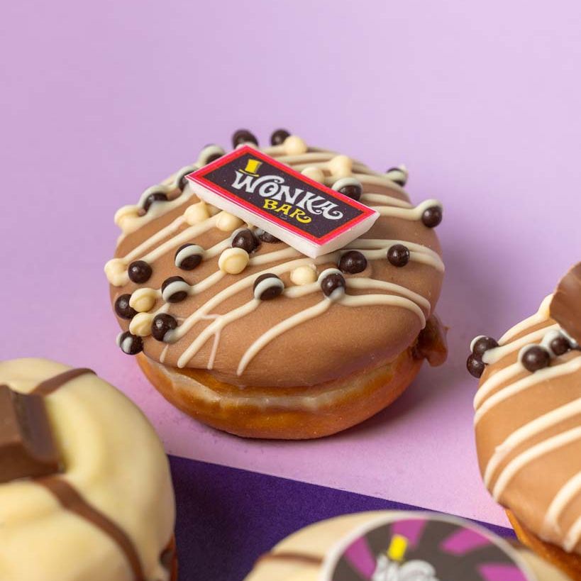 Caja de regalo Mini-Donut "Willy Wonka"