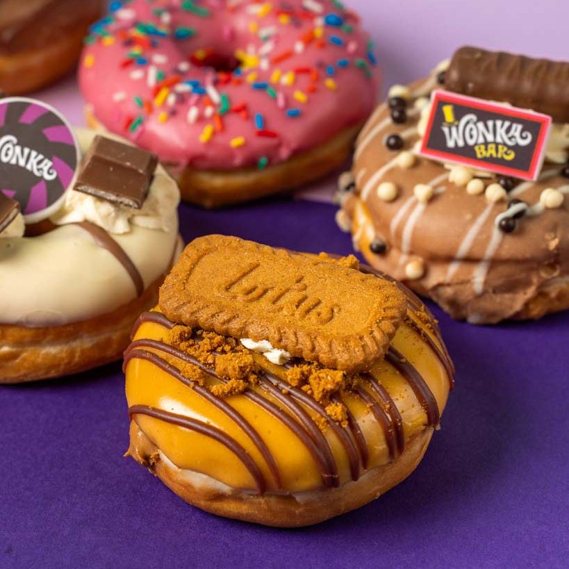 Caja de regalo de donut "Wonka's Favorites"