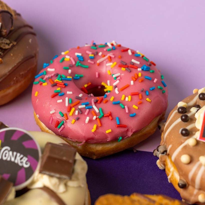 "Wonka's Favorites" donut gift box