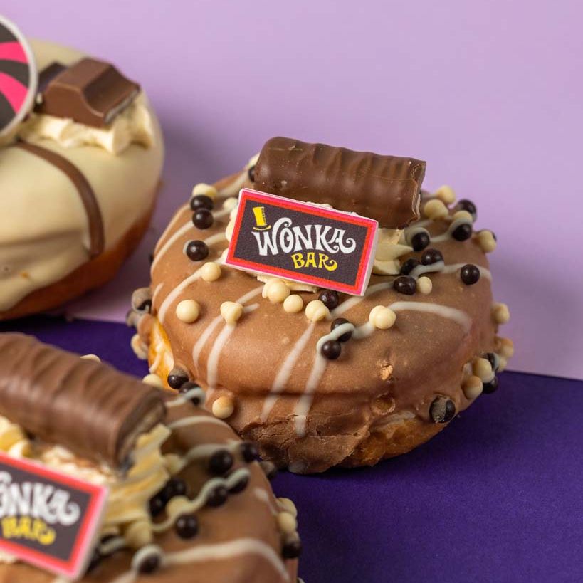 Caja de regalo de donut "Willy Wonka Special"