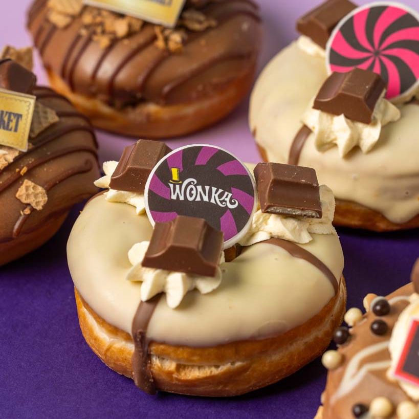 "Willy Wonka Special" doughnut gift box