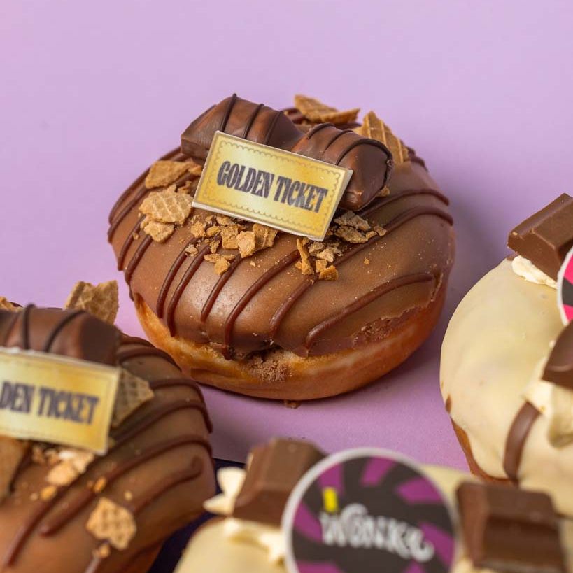 "Confezione regalo di ciambelle "Willy Wonka Special