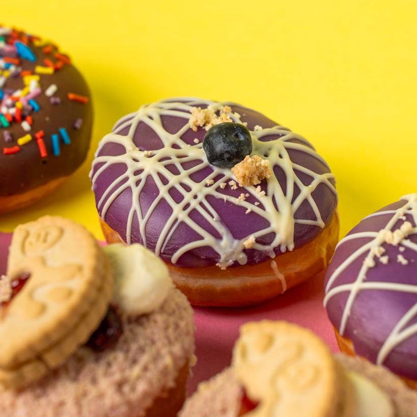 Caja de regalo de mini donuts "Selección vegana" (VG)