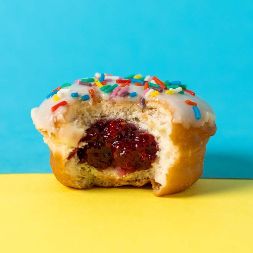 Caja de regalo de donuts "Mini Party" (VG)