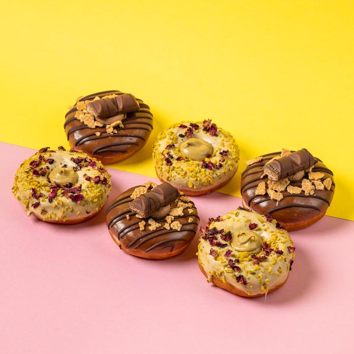 "Chocolate-Pistachio" Donut Geschenkbox