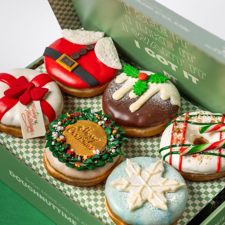 "Christmas Special" doughnut gift box