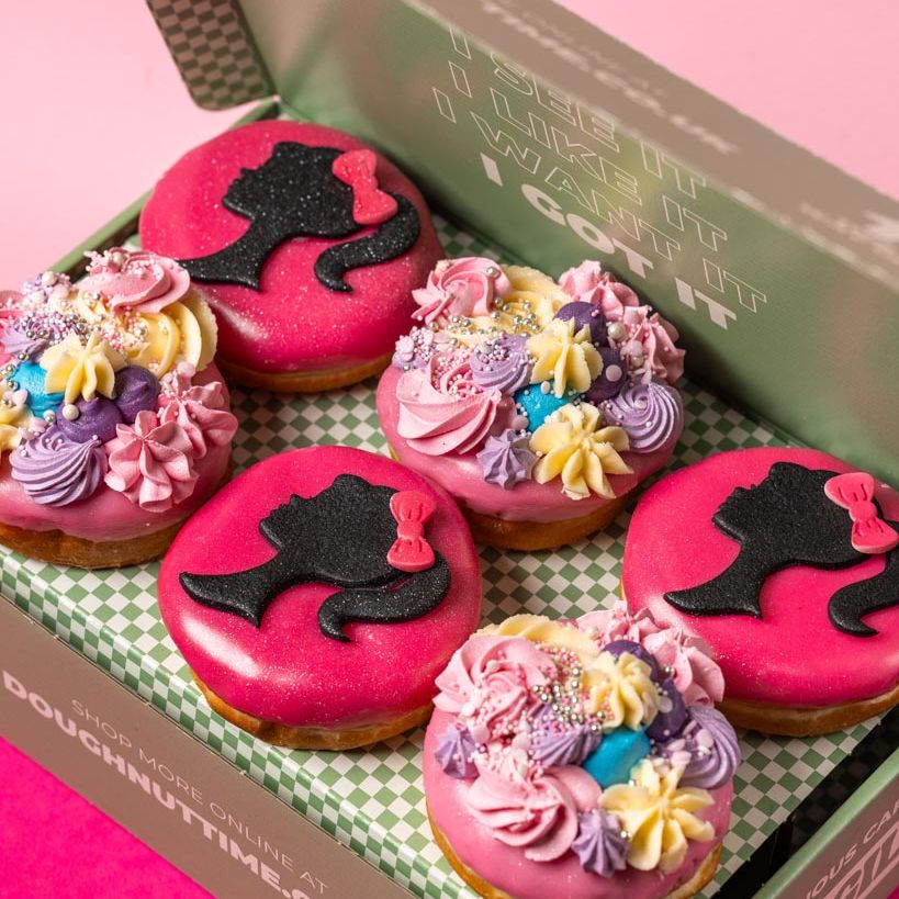 "Barbie Special" donut gift box (vegan)